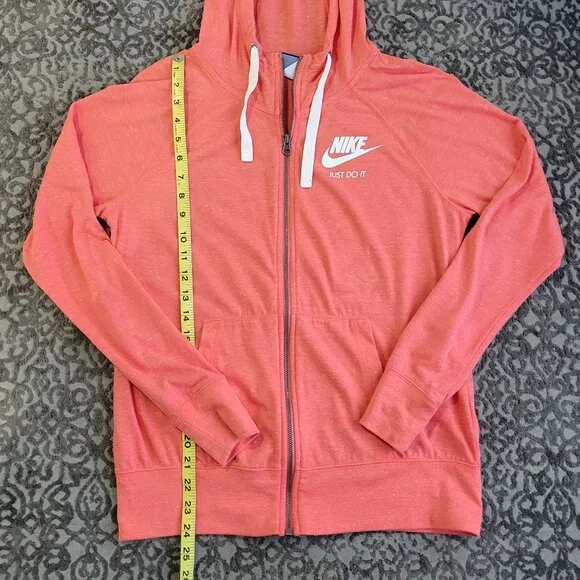 Women's Nike Lightweight Zippered Jacket Size M - Picture 6 of 9